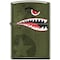 Zippo 2024 Zippo Nose Art Design, Green Matte ZIP-221CI413623 - alternate 1